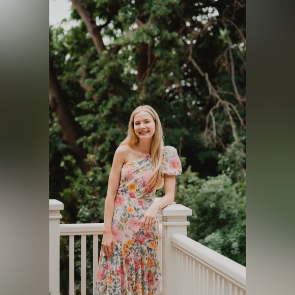 ASTR the label Santorini One Shoulder Midi Dress - Picture 6 of 6